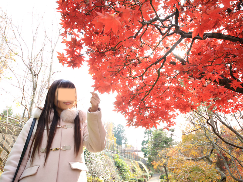 川口紅葉散策