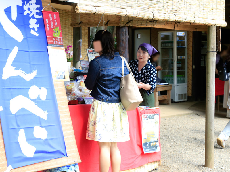 白間りほ 染谷花しょうぶ園