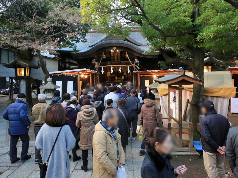 川口神社の「おかめ市」