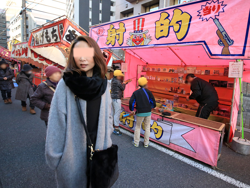 川口神社の「おかめ市」
