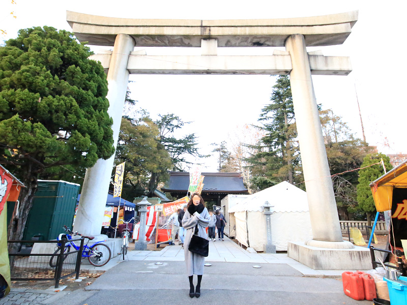 川口神社の「おかめ市」