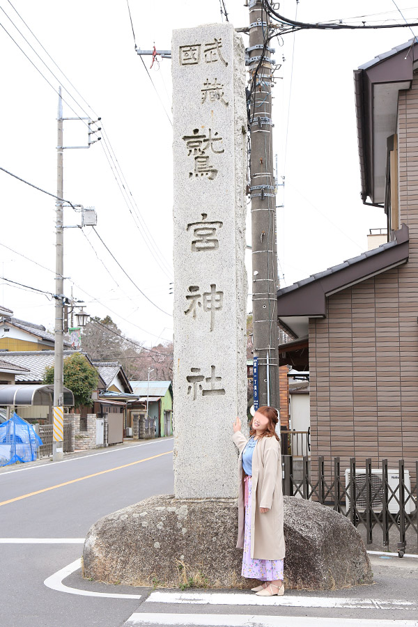 鷲宮神社 お花見
