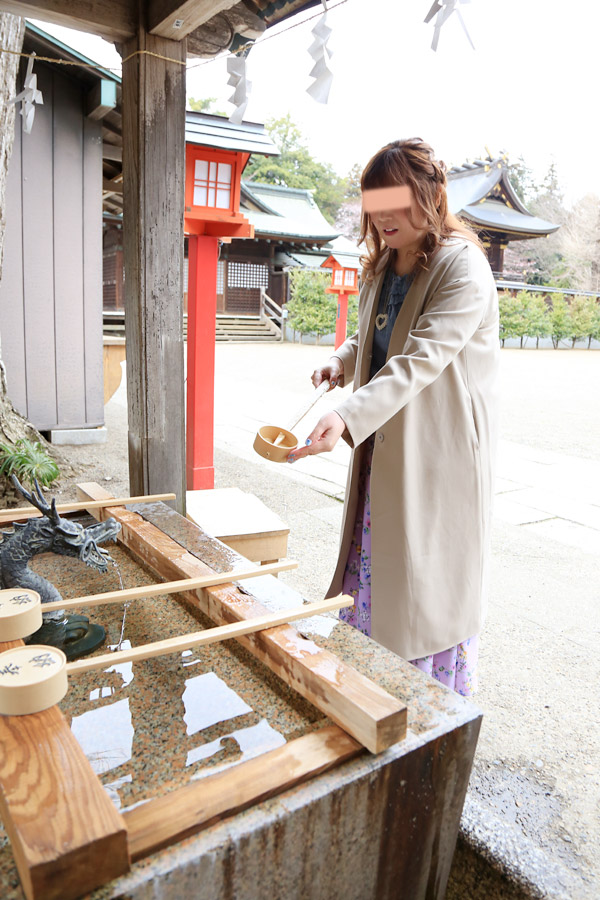 鷲宮神社 お花見