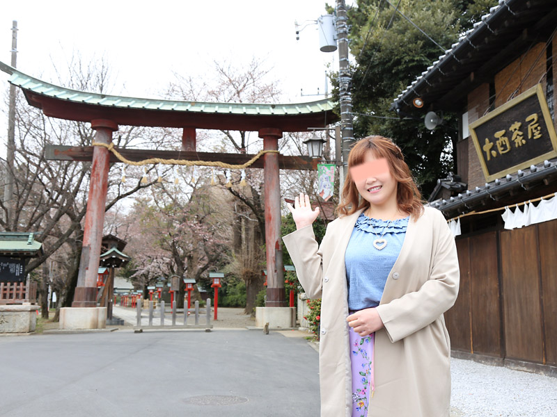 鷲宮神社 お花見