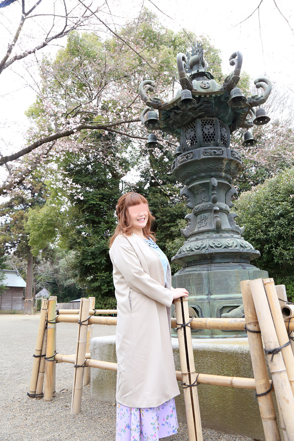 鷲宮神社 お花見