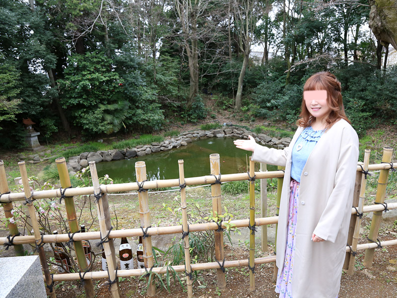 鷲宮神社 お花見